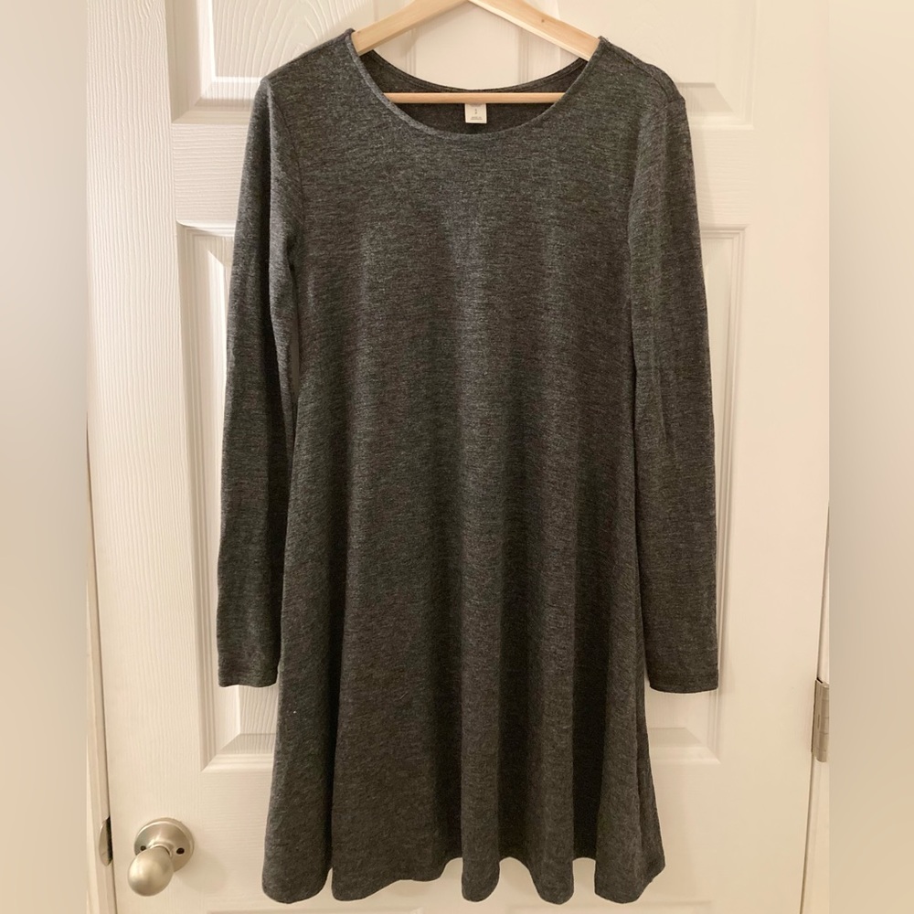 Old navy long sleeve gray dress size s